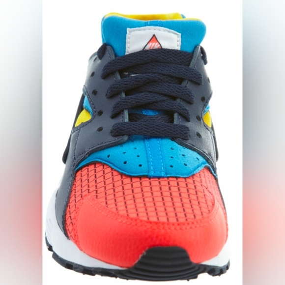 Nike Air Huarache Run Ultra Now Multi-Color (GS) Sneakers Size 5.5Y MSRP $94.99 - Picture 1 of 7